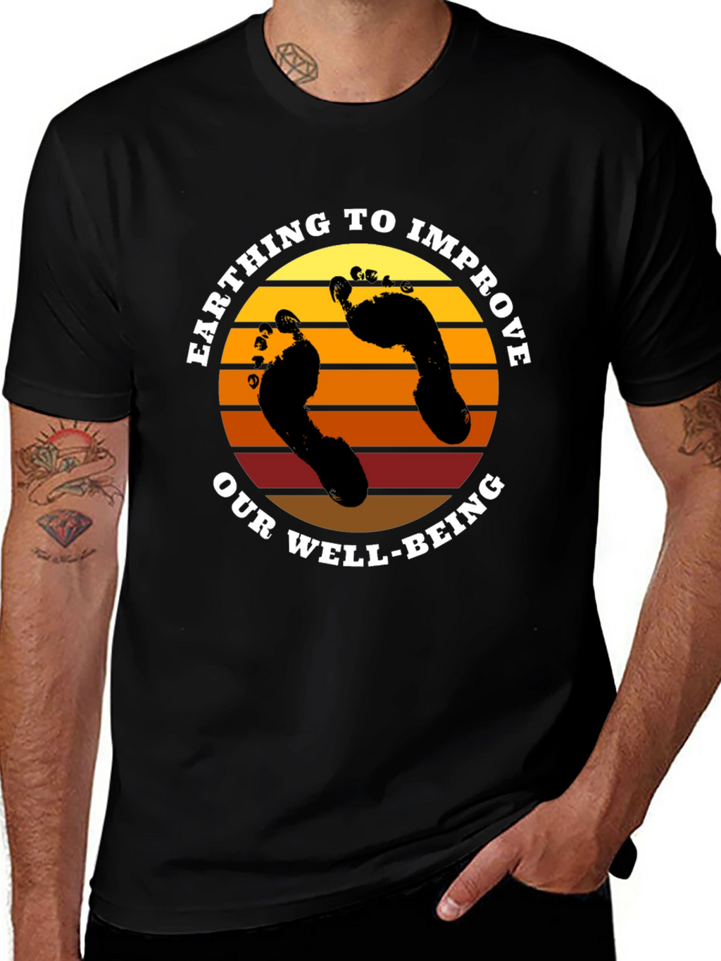 Earthing to Improve Our Well-Being T-Shirt