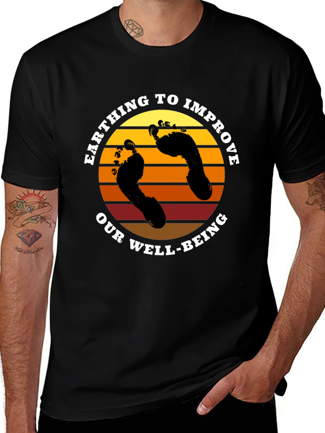Earthing to Improve Our Well-Being T-Shirt