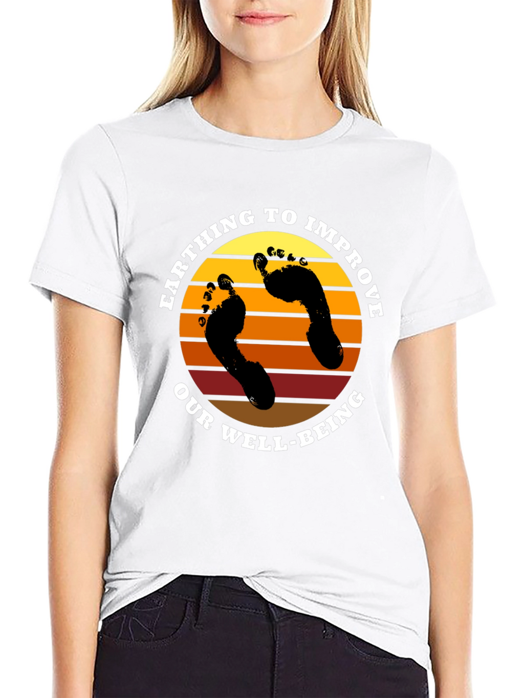 Earthing to Improve Our Well-Being T-Shirt