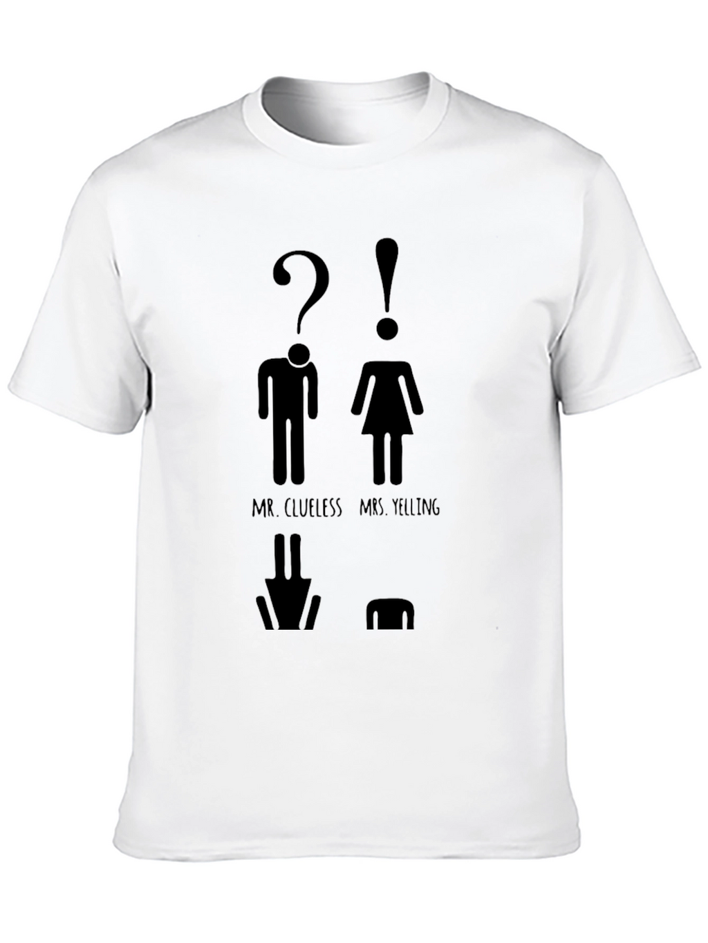 Mr. Clueless & Mrs. Yelling Graphic Tee