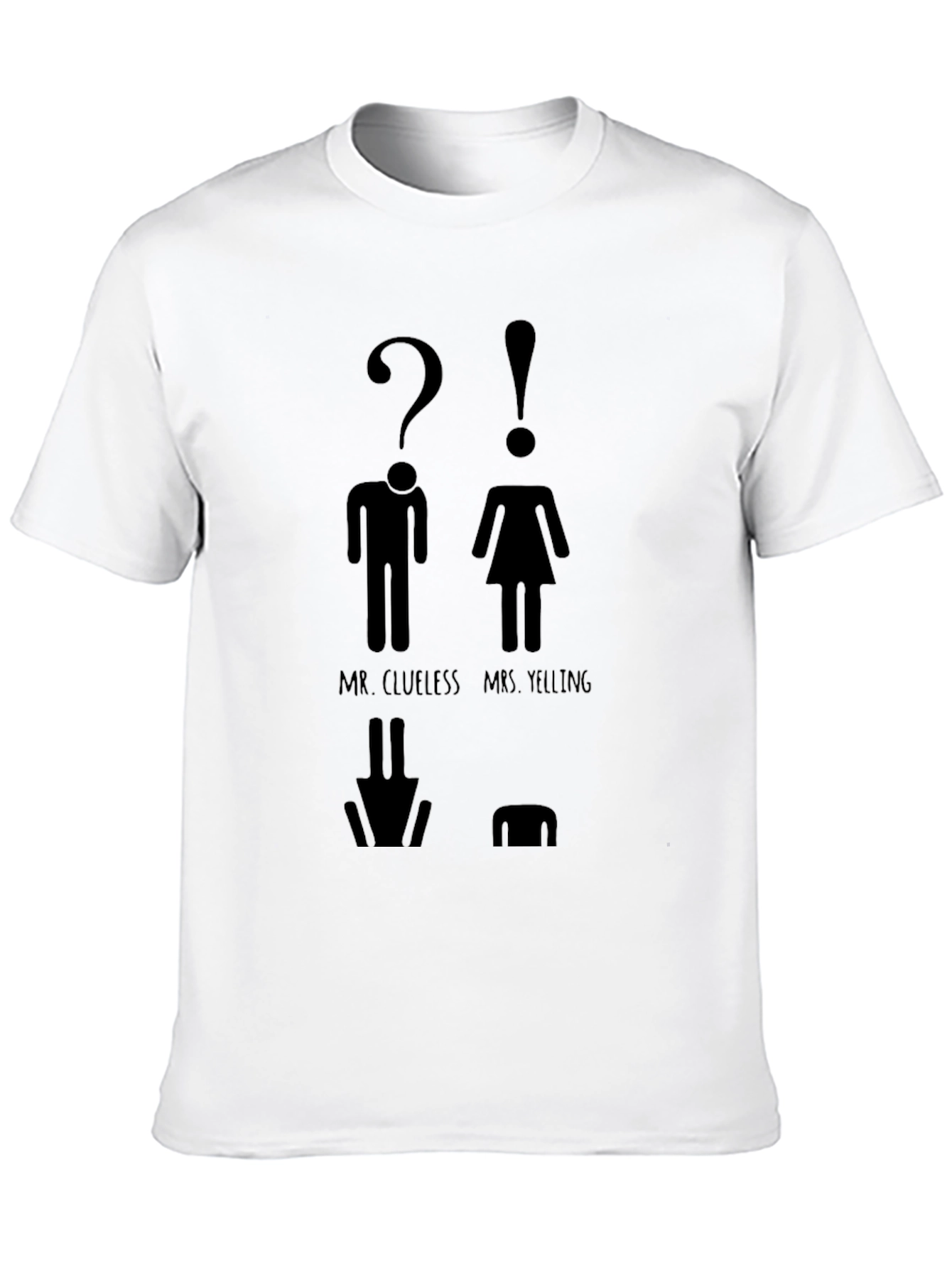Mr. Clueless & Mrs. Yelling Graphic Tee