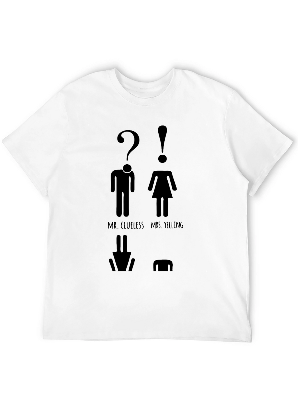 Mr. Clueless & Mrs. Yelling Graphic Tee
