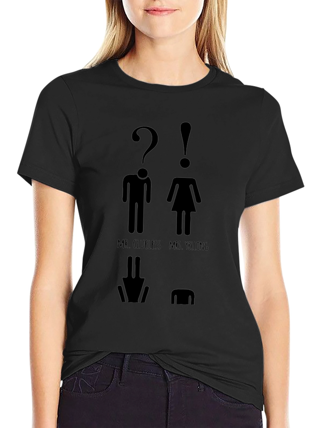 Mr. Clueless & Mrs. Yelling Graphic Tee