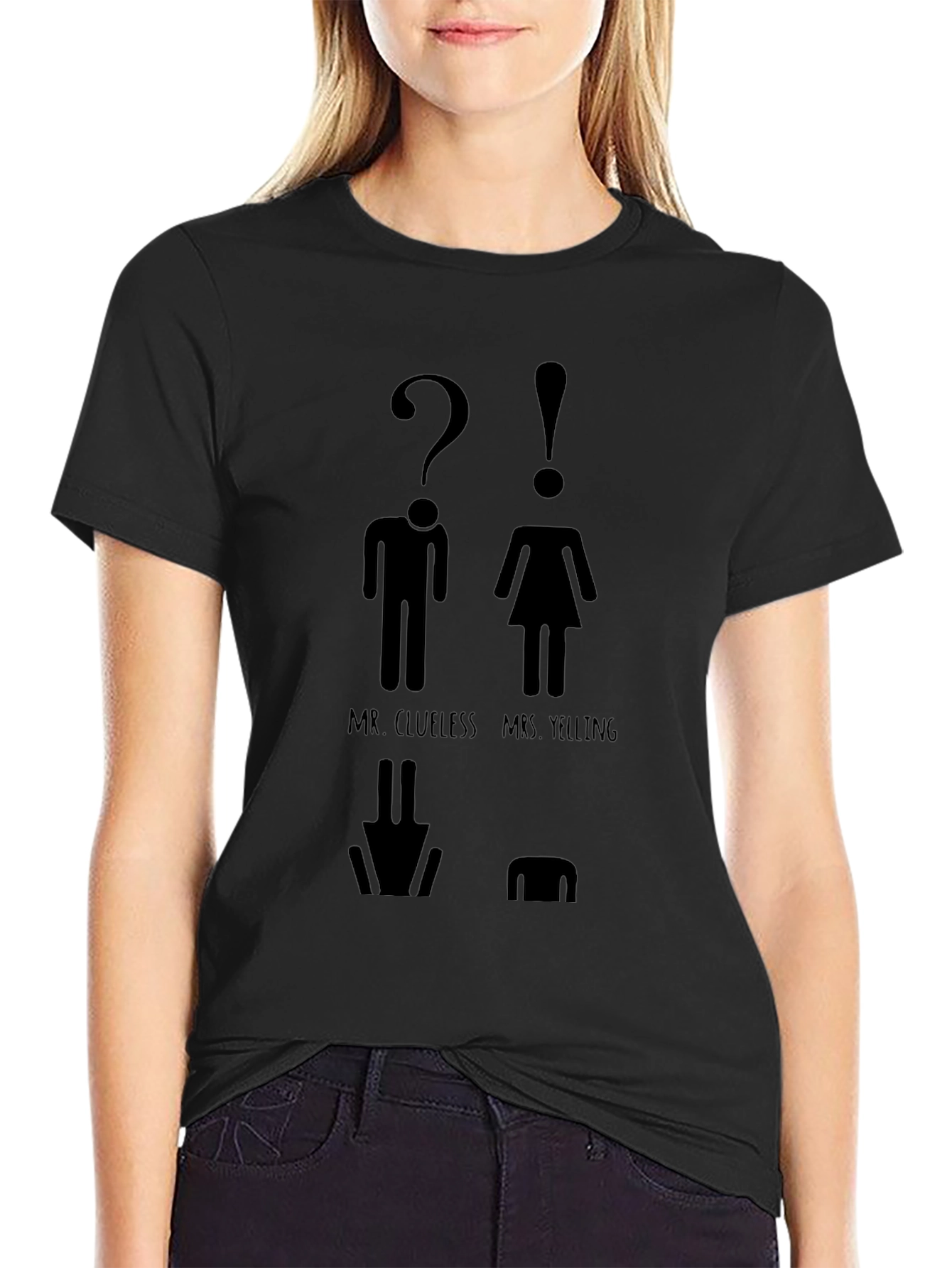 Mr. Clueless & Mrs. Yelling Graphic Tee