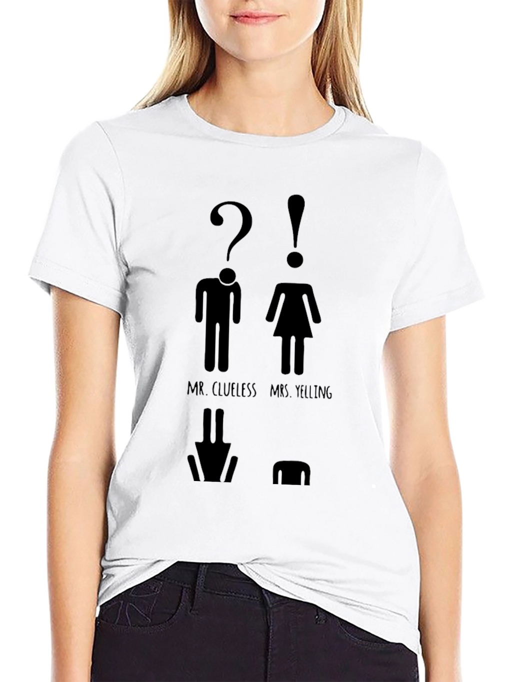 Mr. Clueless & Mrs. Yelling Graphic Tee