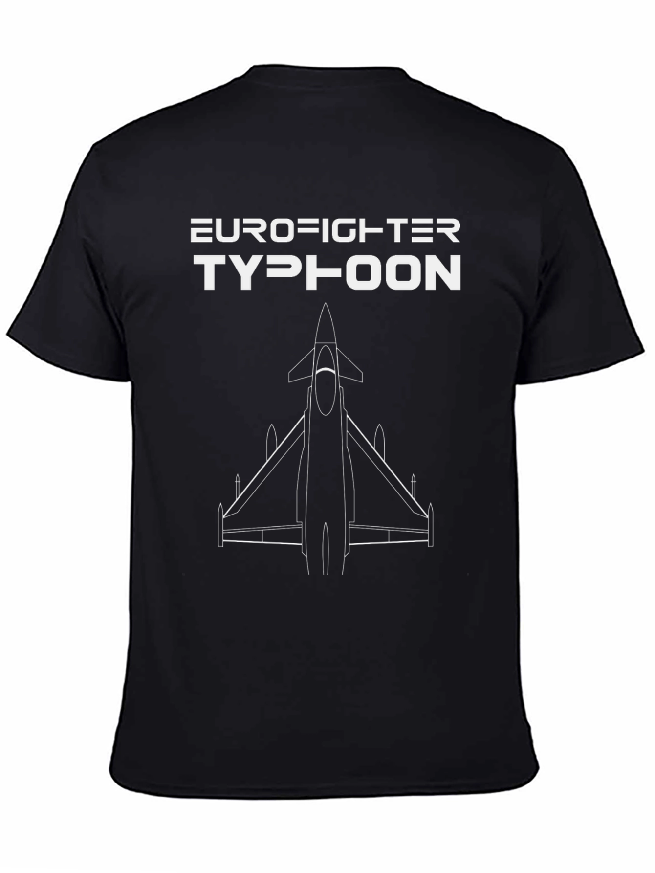 Eurofighter Typhoon Graphic Tee - Aviation Enthusiast Shirt