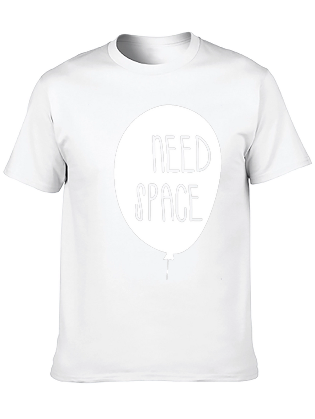 Need Space Graphic T-Shirt - Black Cotton Tee