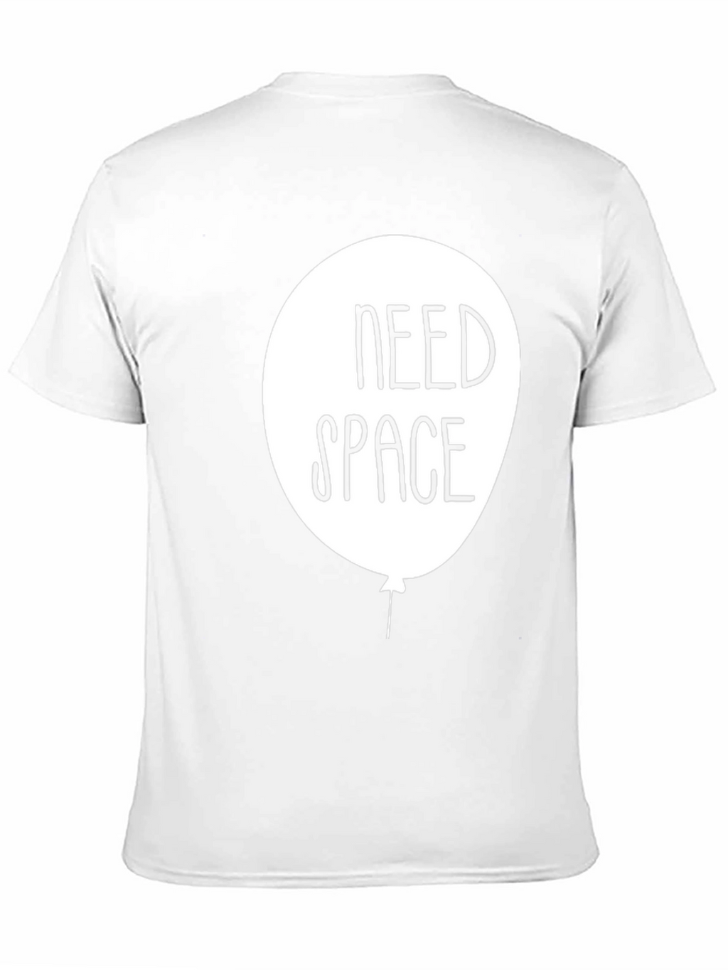 Need Space Graphic T-Shirt - Black Cotton Tee