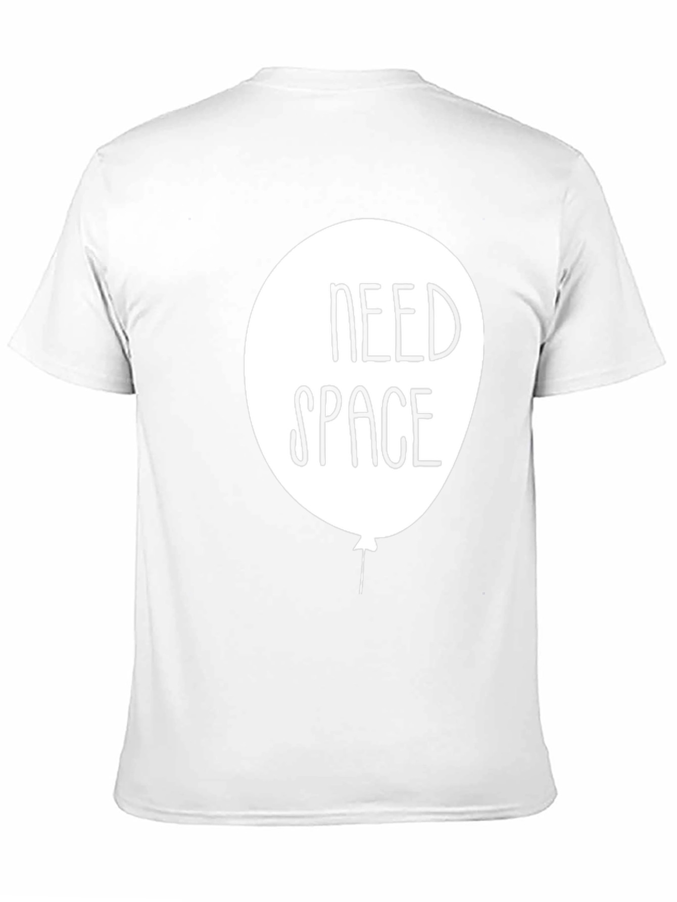 Need Space Graphic T-Shirt - Black Cotton Tee