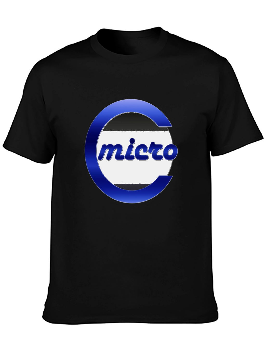 Micro Logo Graphic Tee - Black