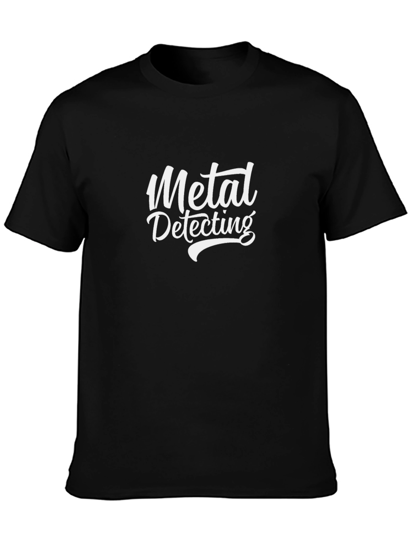 Metal Detecting T-Shirt - Black