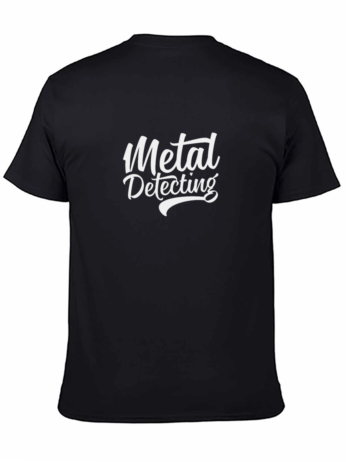 Metal Detecting T-Shirt - Black