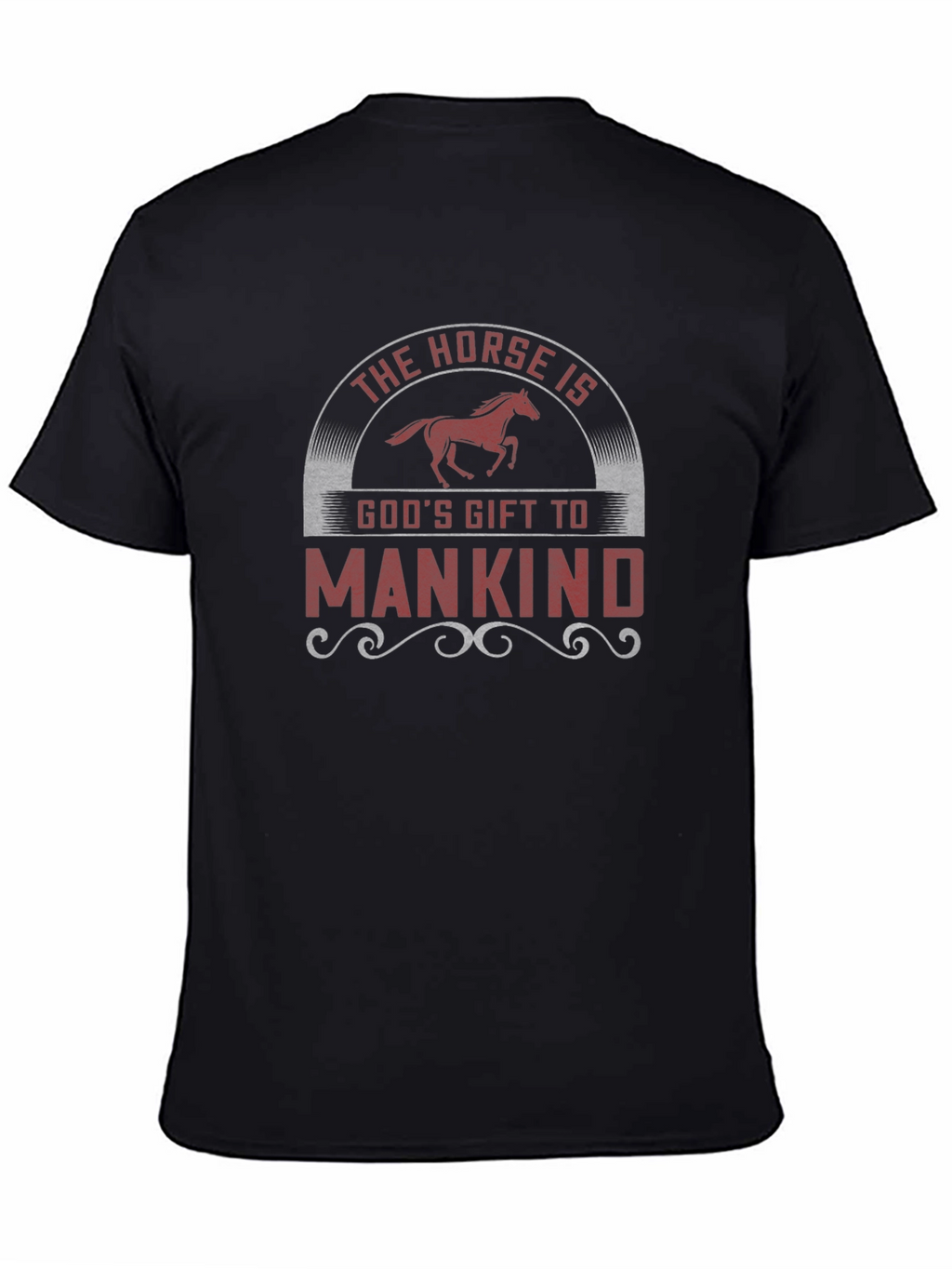 Horse is Gods Gift to Mankind Graphic Tee