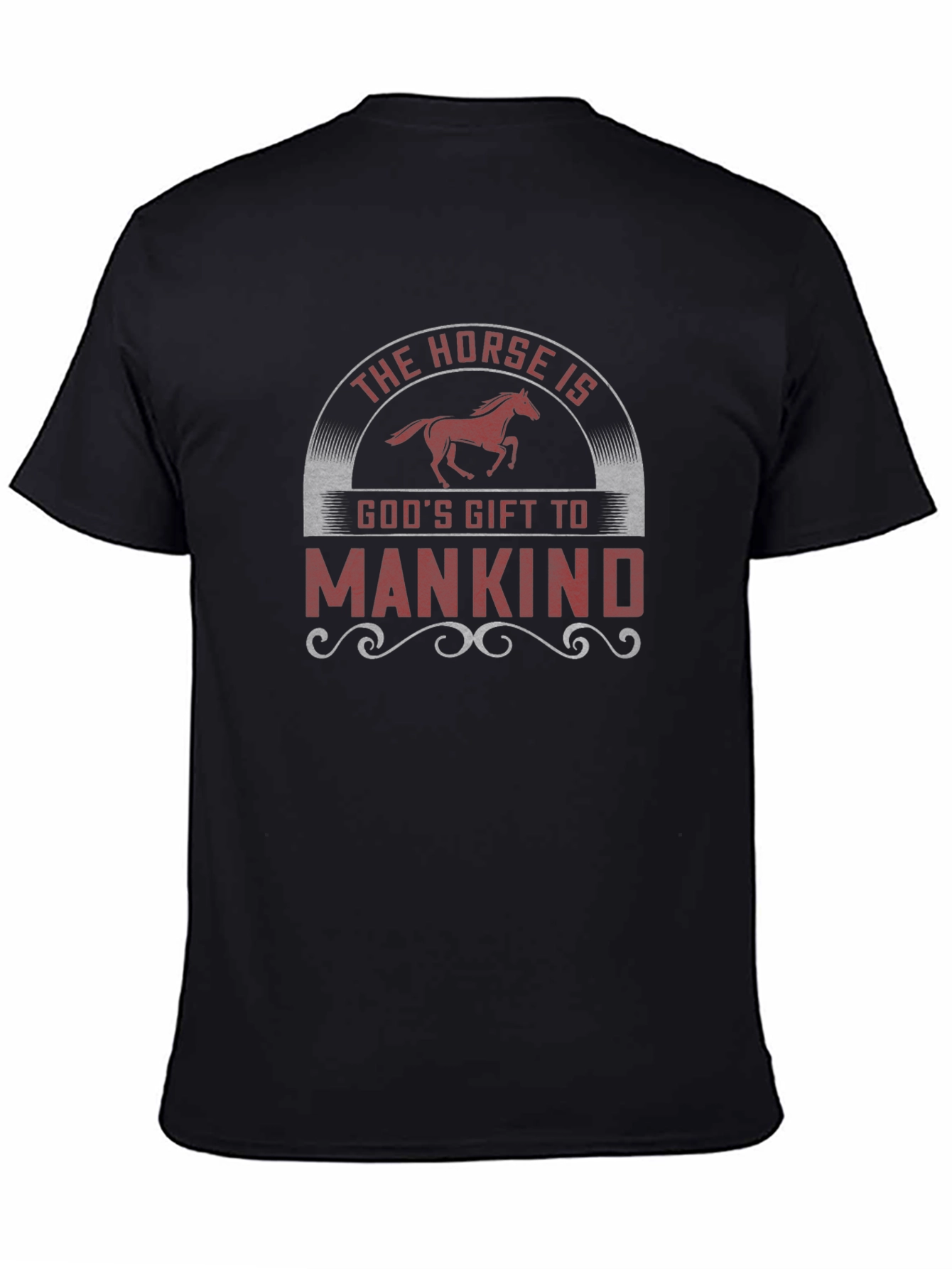 Horse is Gods Gift to Mankind Graphic Tee