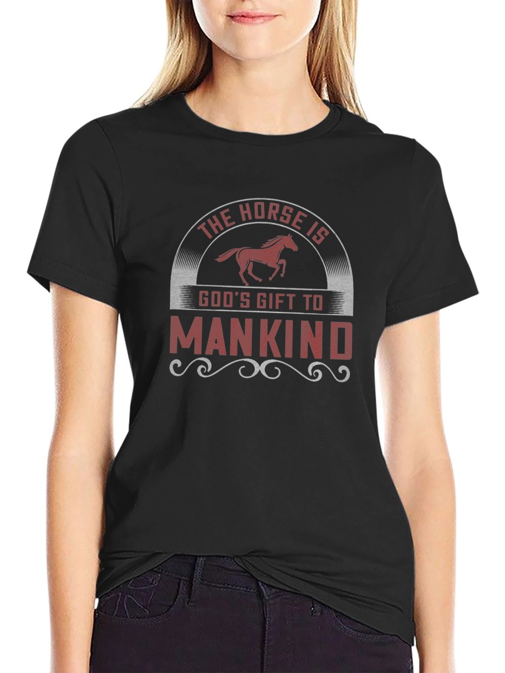 Horse is Gods Gift to Mankind Graphic Tee