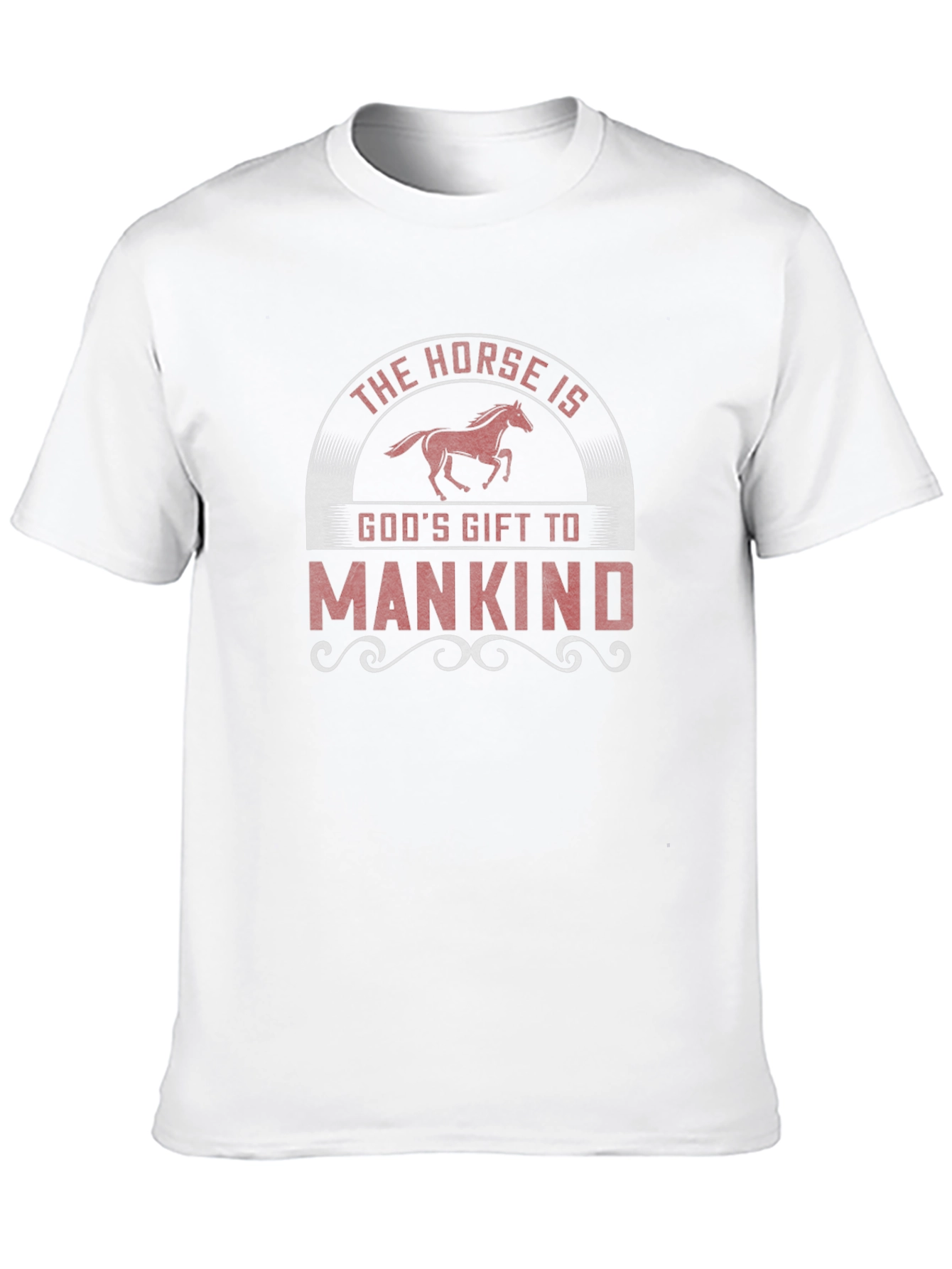 Horse is Gods Gift to Mankind Graphic Tee