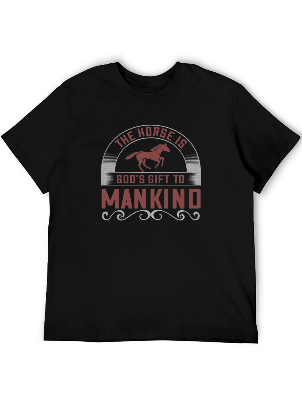 Horse is Gods Gift to Mankind Graphic Tee