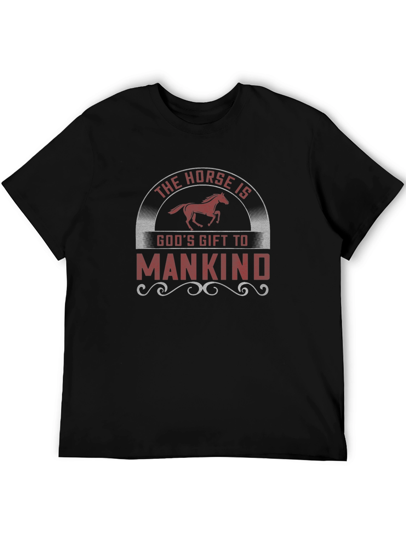 Horse is Gods Gift to Mankind Graphic Tee