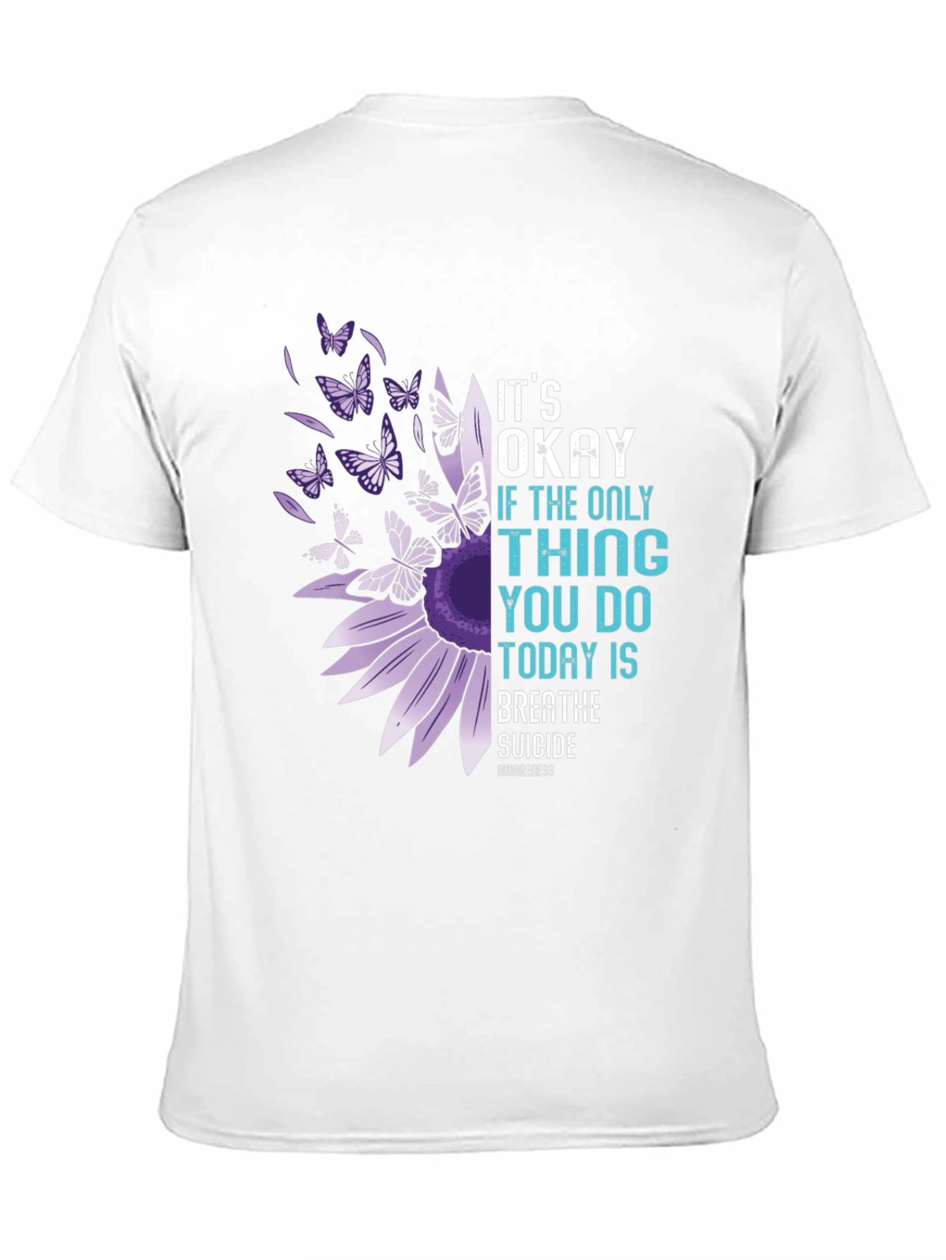 Its Okay To Breathe Suicide Awareness T-Shirt