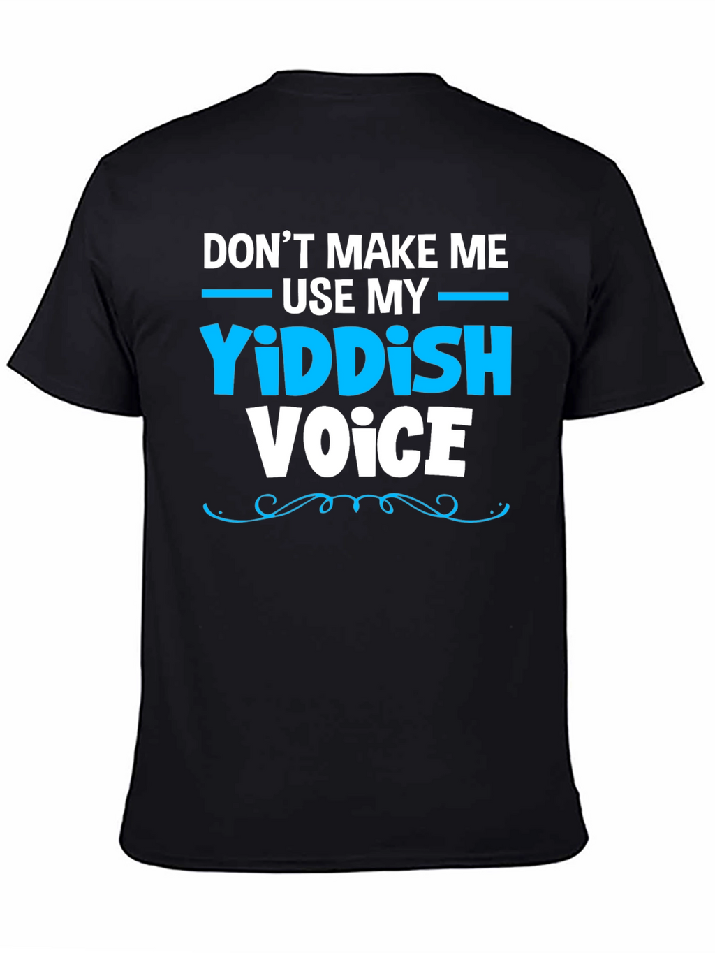 Yiddish Voice Graphic Tee Funny Jewish T-Shirt