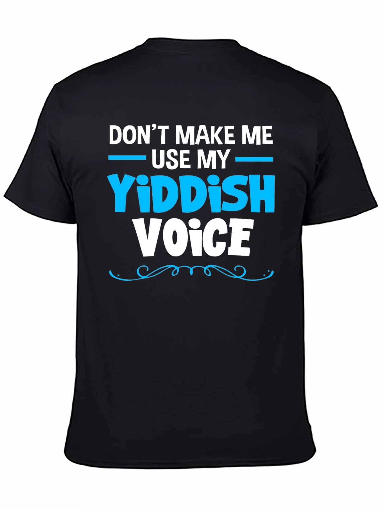 Yiddish Voice Graphic Tee Funny Jewish T-Shirt