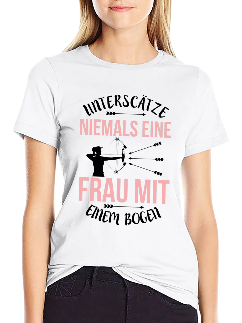 Archery Girl T-Shirt - Never Underestimate Her Skills