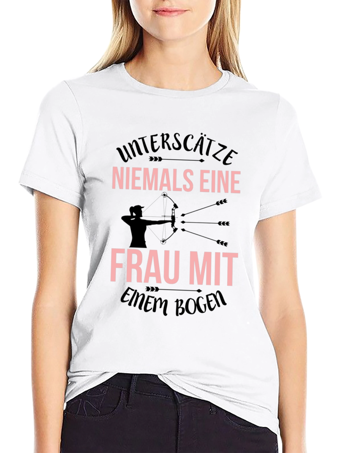 Archery Girl T-Shirt - Never Underestimate Her Skills