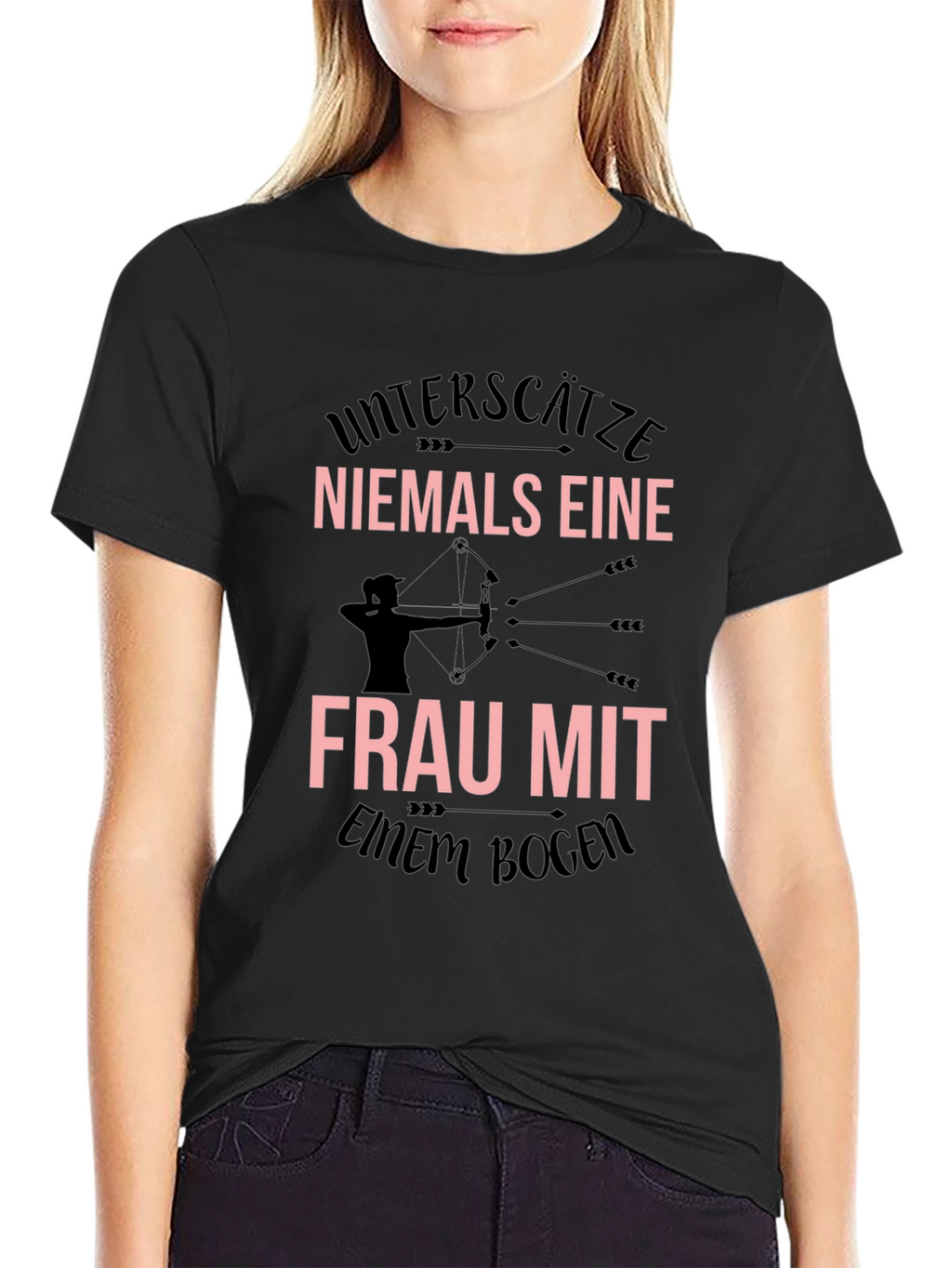 Archery Girl T-Shirt - Never Underestimate Her Skills