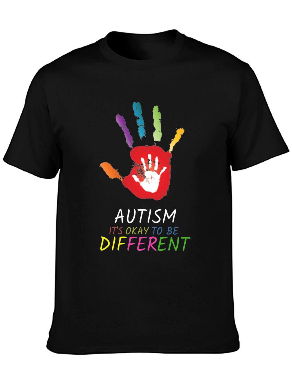 Autism Awareness Its Okay to Be Different T-Shirt