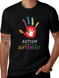 Autism Awareness Its Okay to Be Different T-Shirt