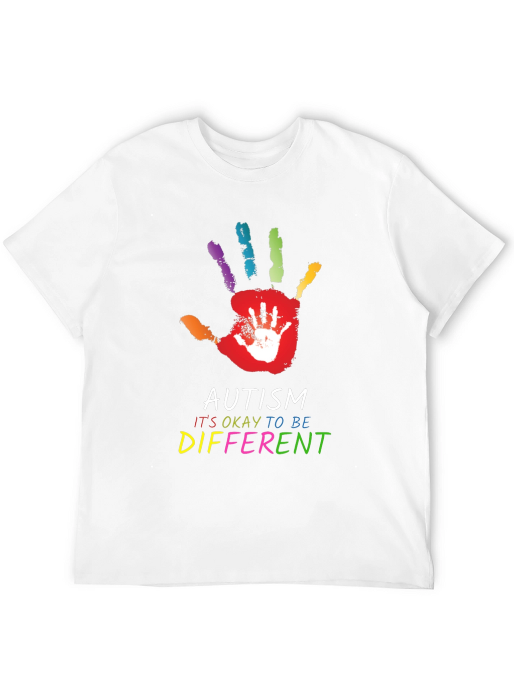 Autism Awareness Its Okay to Be Different T-Shirt