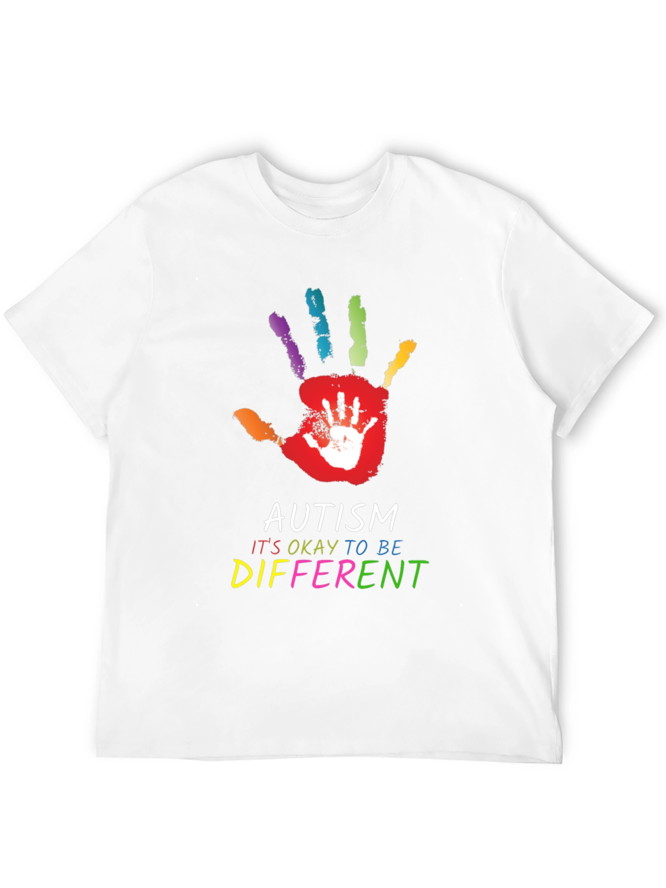 Autism Awareness Its Okay to Be Different T-Shirt