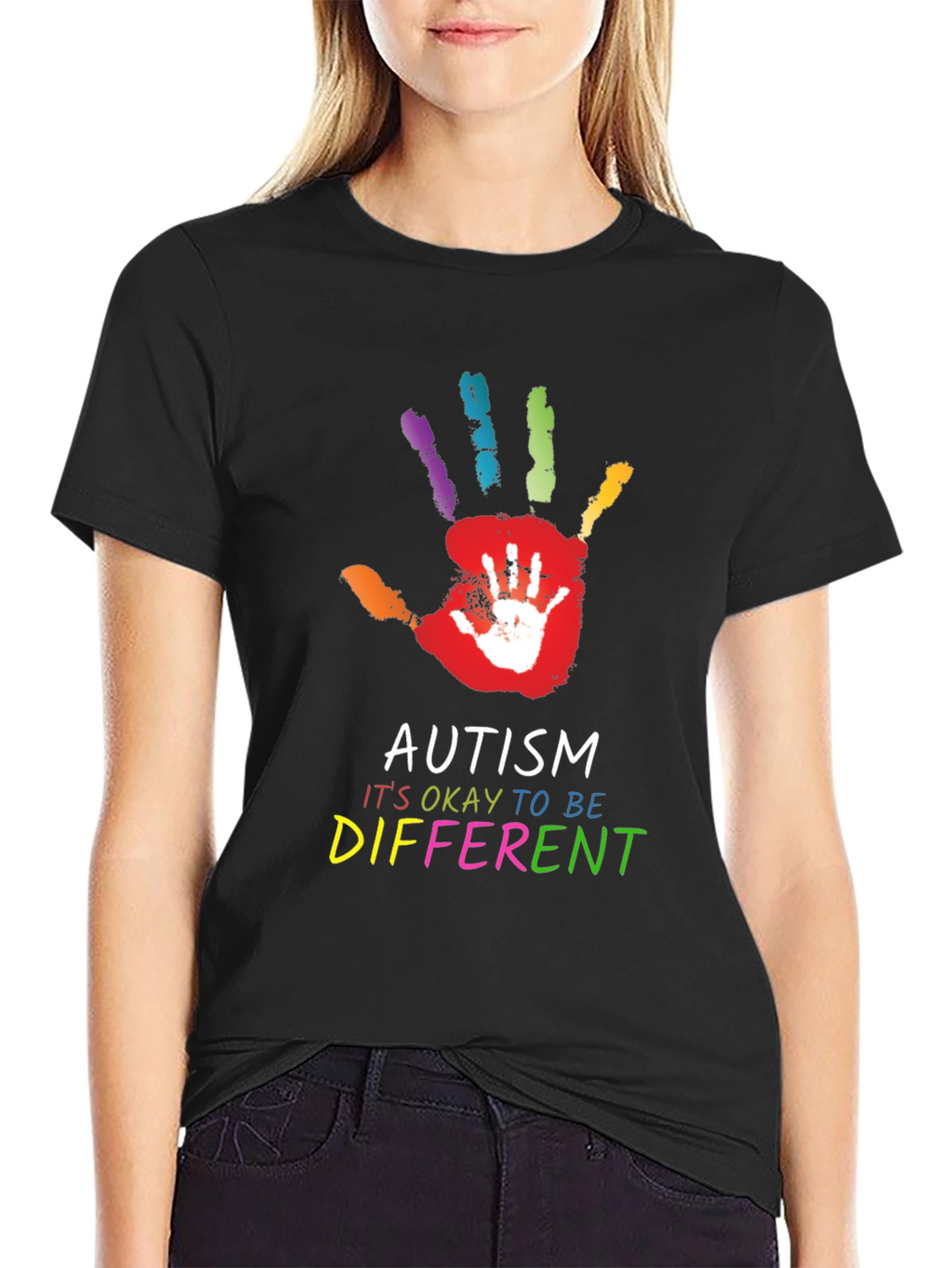 Autism Awareness Its Okay to Be Different T-Shirt