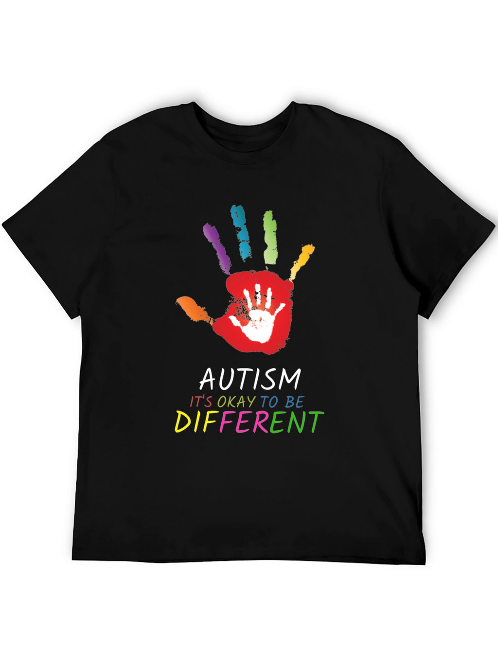 Autism Awareness Its Okay to Be Different T-Shirt