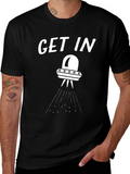 Get In UFO Graphic T-Shirt