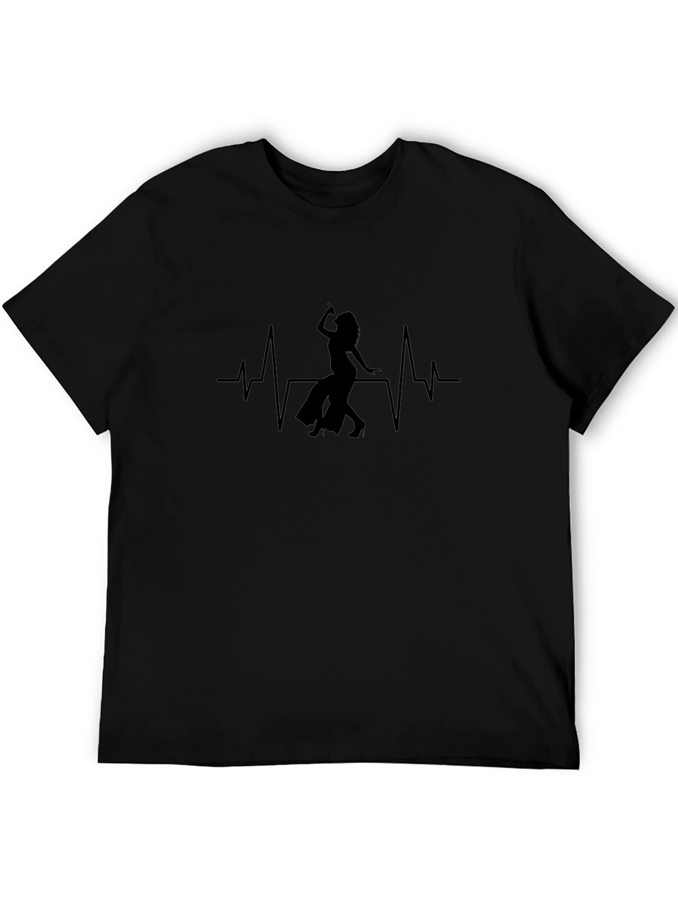 Belly Dance Heartbeat Tee - Cool Graphic T-Shirt
