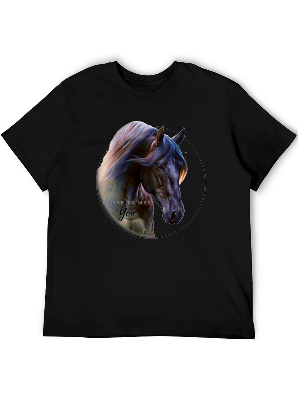 Horse Portrait Graphic Tee