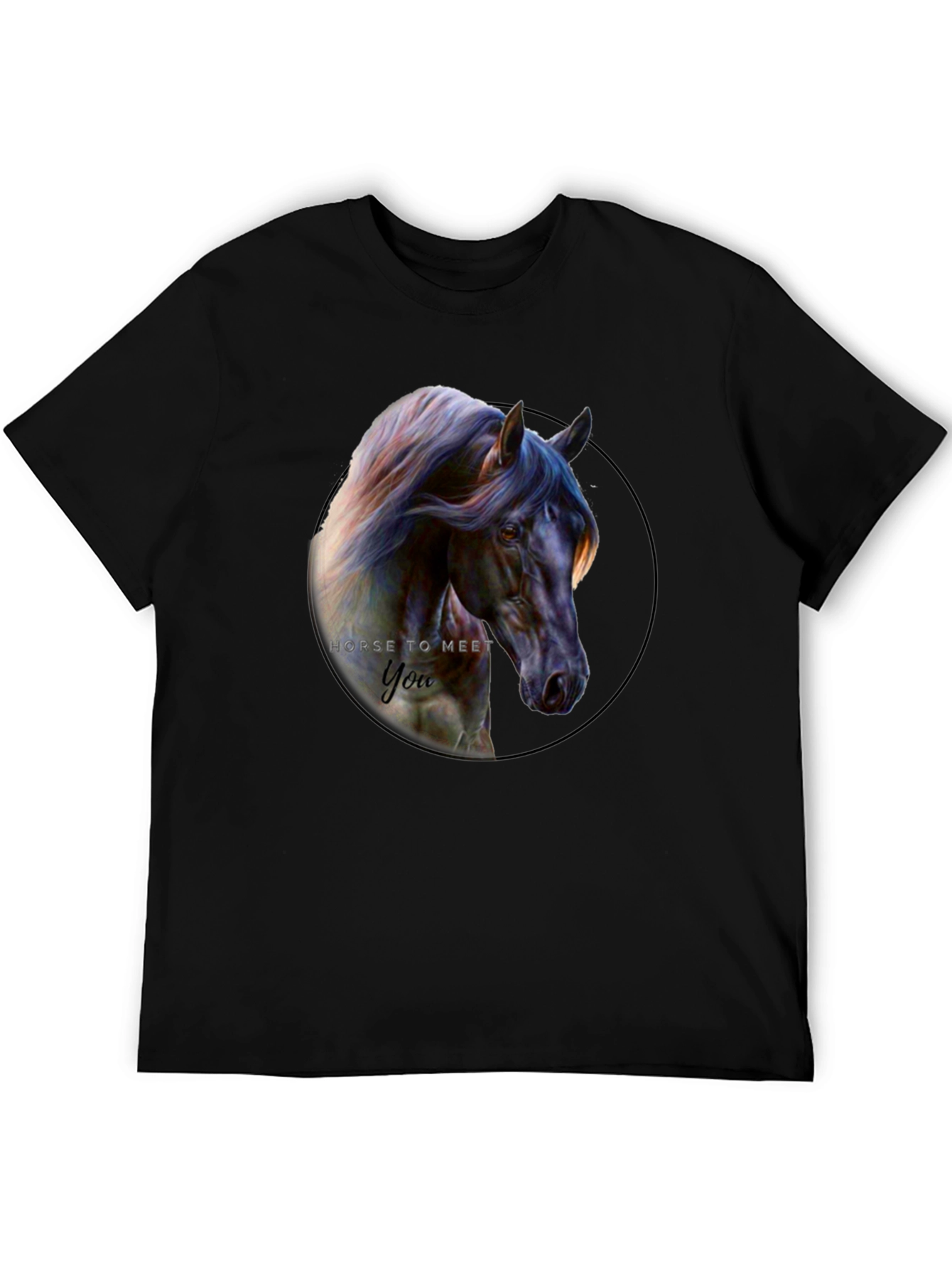Horse Portrait Graphic Tee