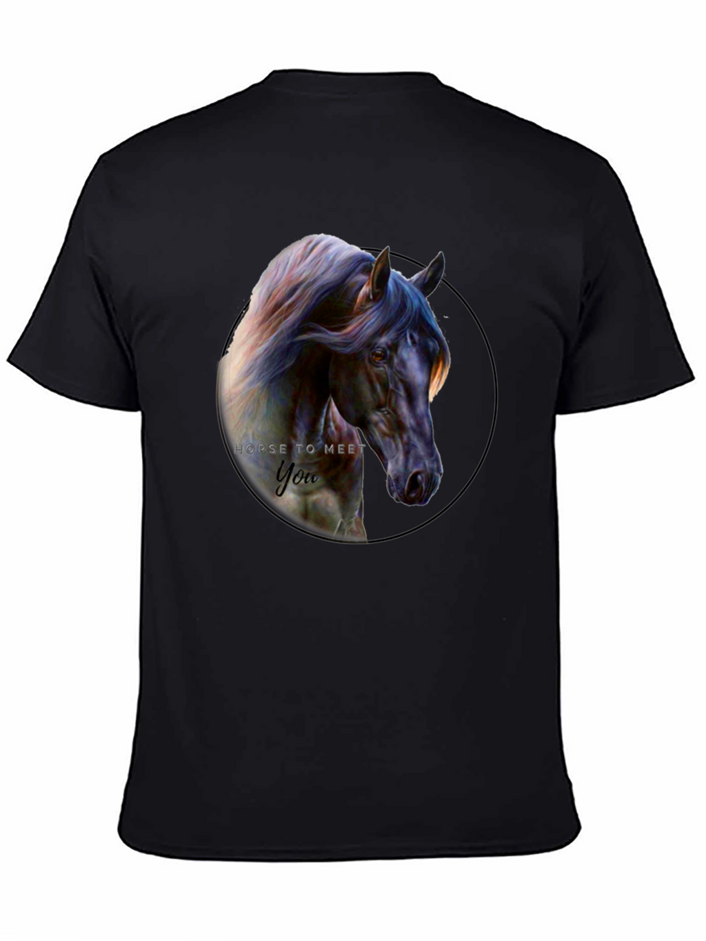 Horse Portrait Graphic Tee