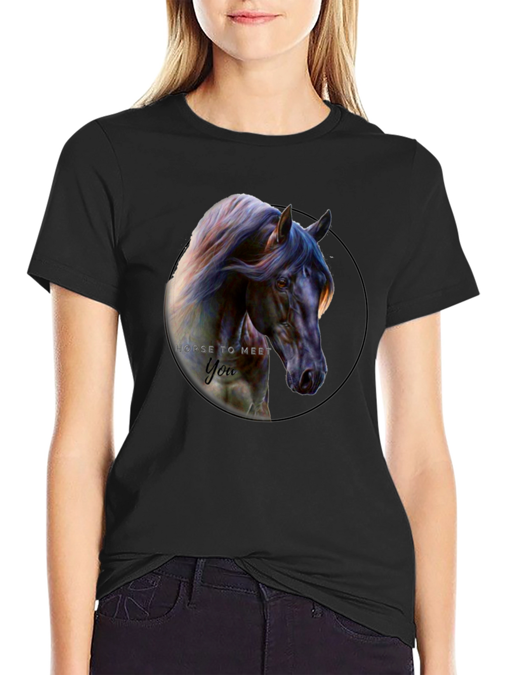 Horse Portrait Graphic Tee