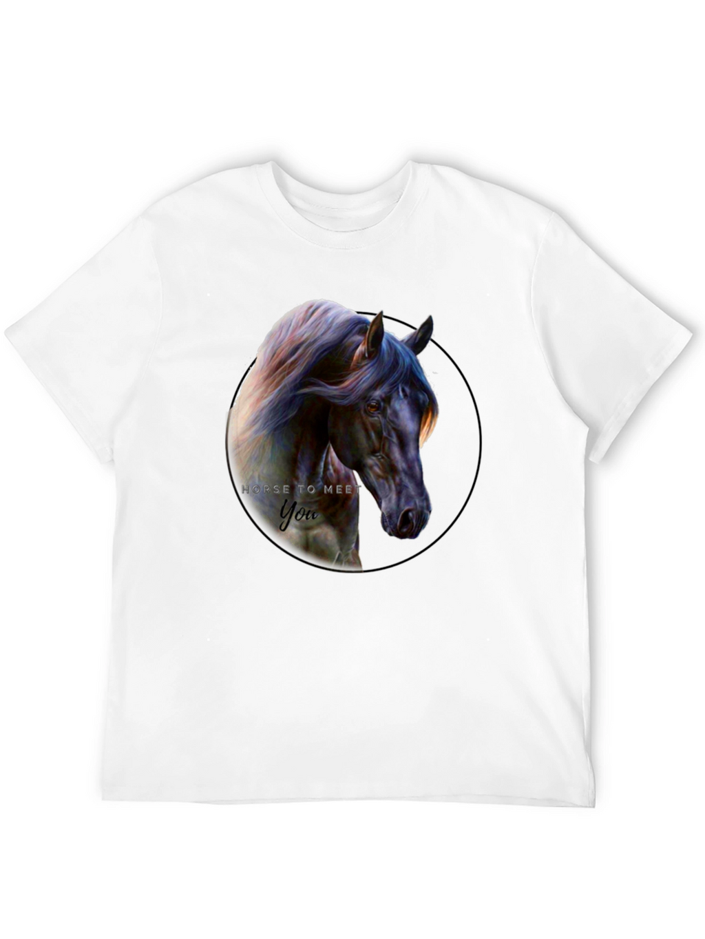 Horse Portrait Graphic Tee
