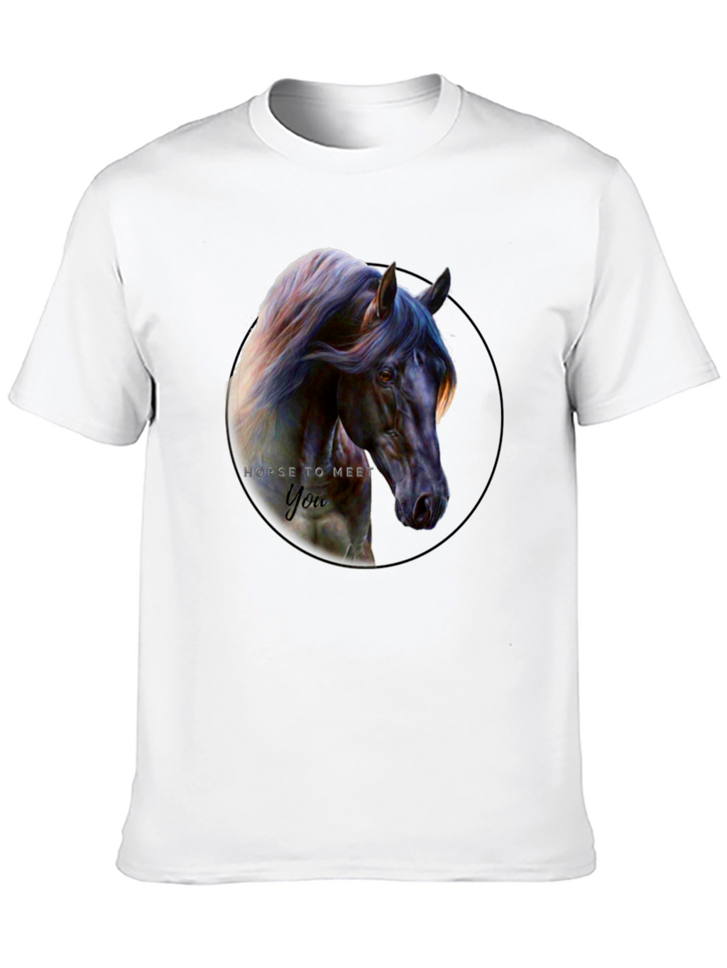 Horse Portrait Graphic Tee