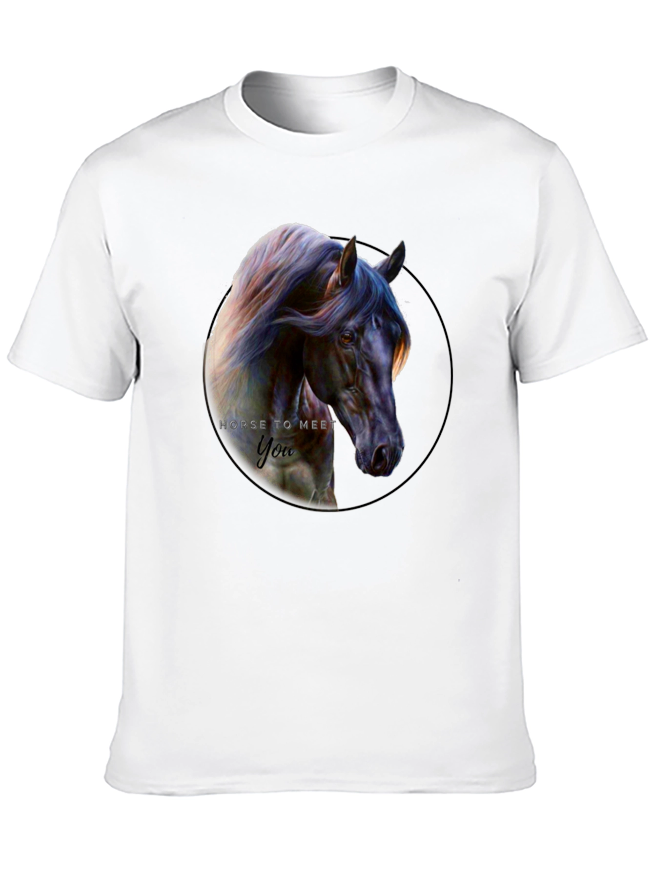 Horse Portrait Graphic Tee