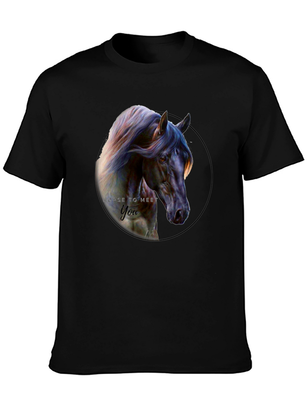 Horse Portrait Graphic Tee