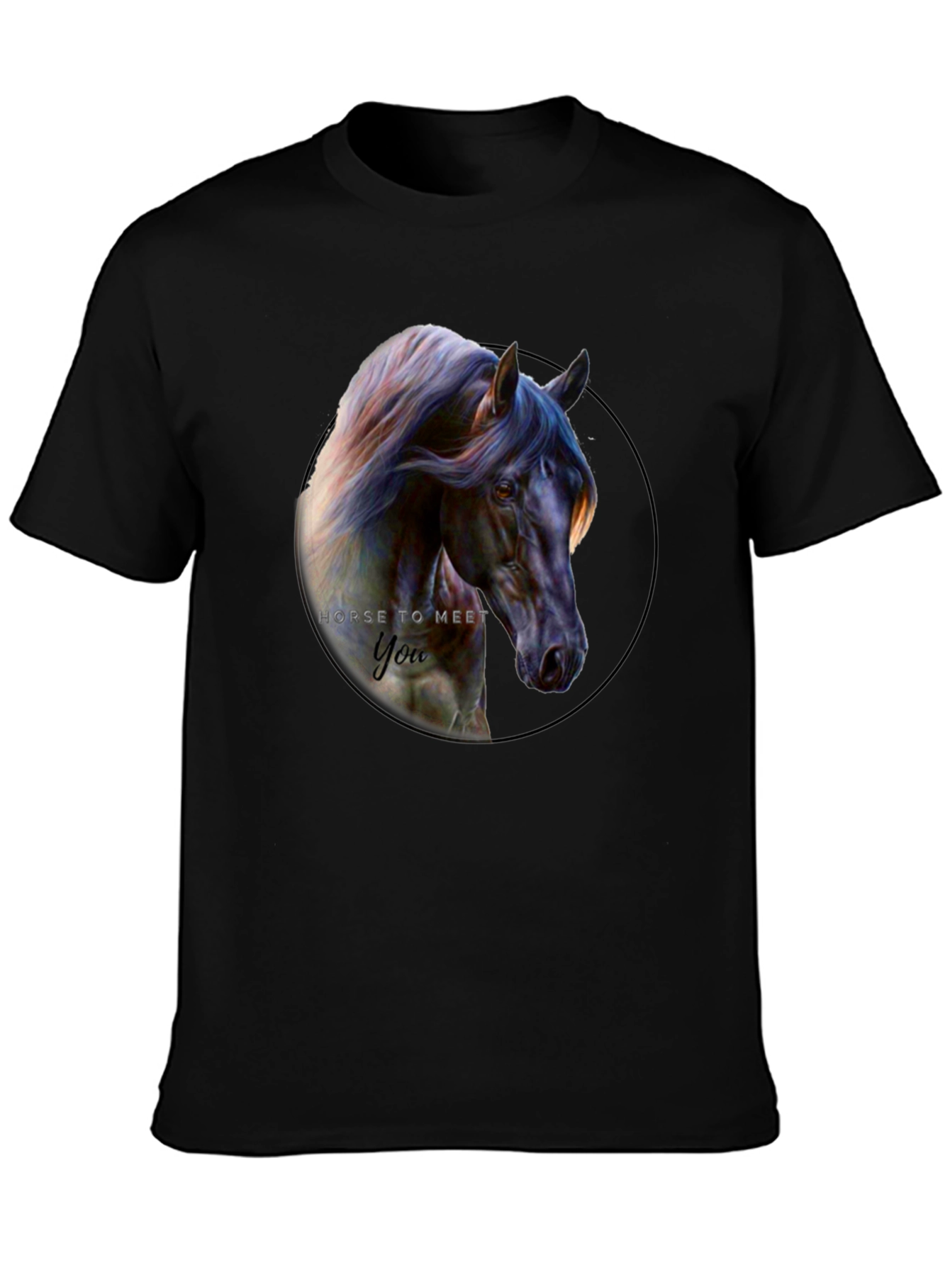 Horse Portrait Graphic Tee