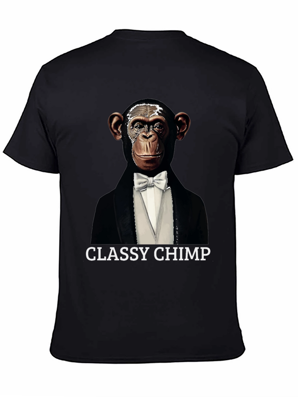 Classy Chimp Graphic Tee - Novelty Tuxedo T-Shirt
