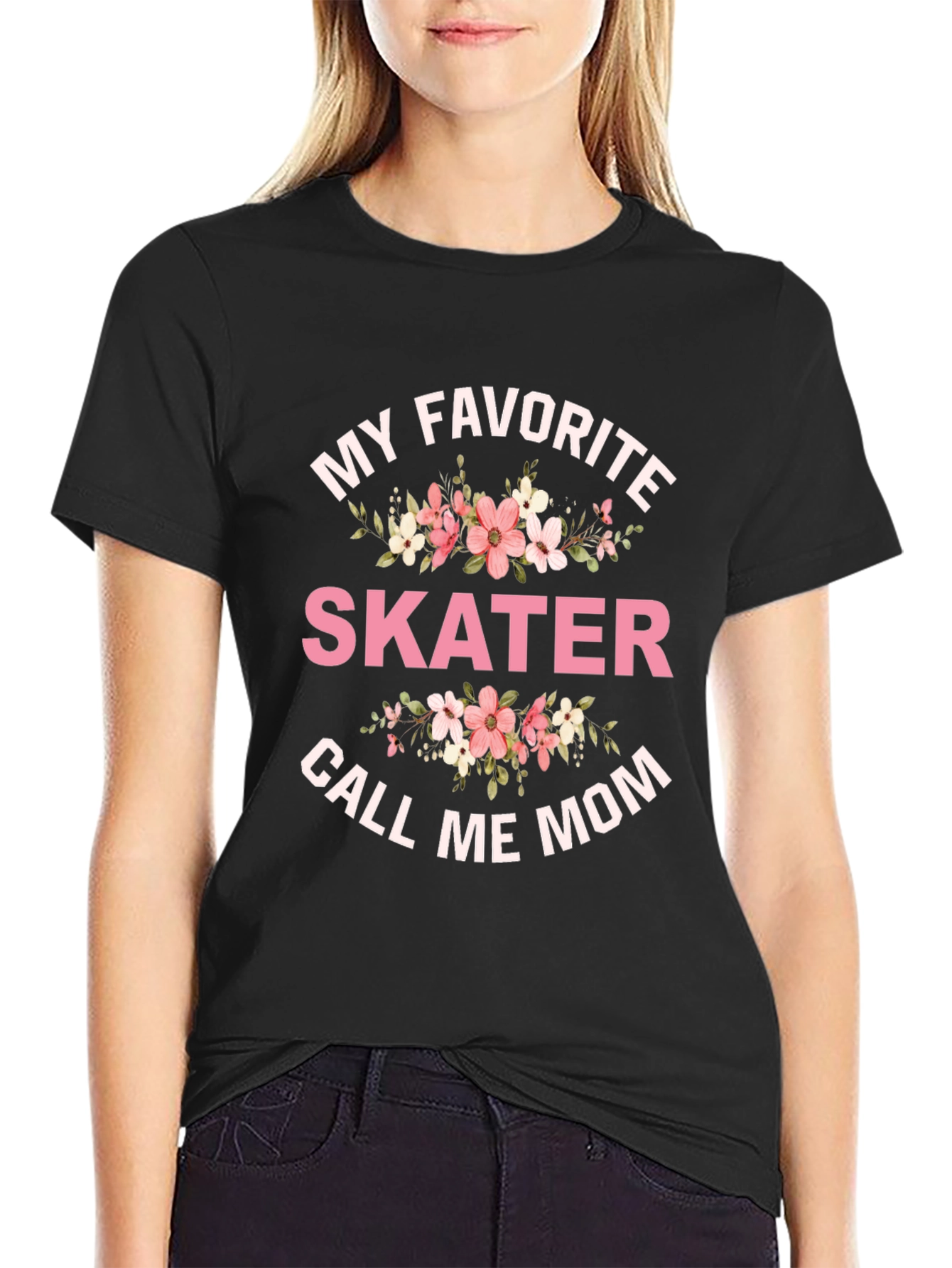My Favorite Skater T-Shirt - Call Me Mom Tee