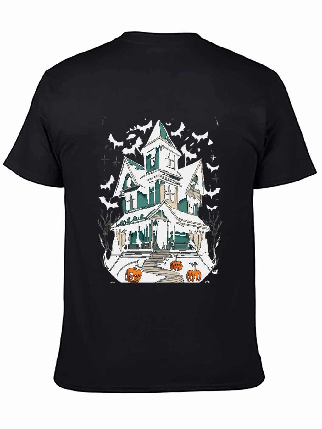 Haunted House Halloween T-Shirt