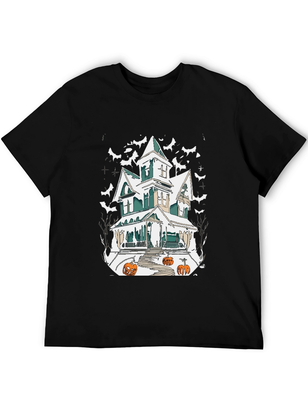 Haunted House Halloween T-Shirt