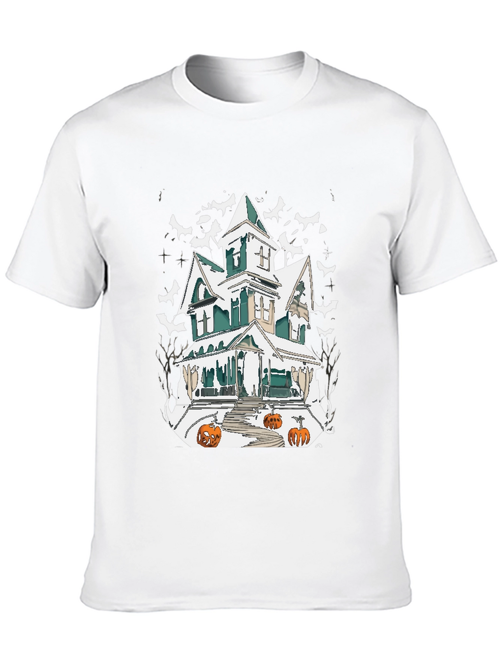 Haunted House Halloween T-Shirt
